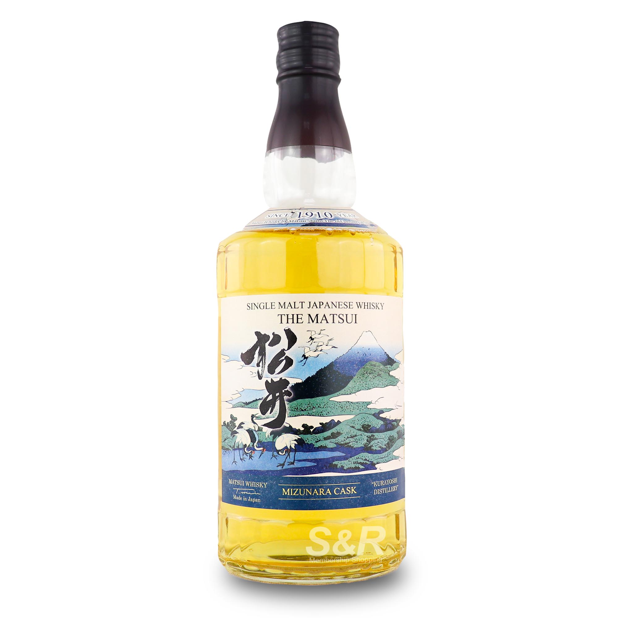The Matsui Mizunara Cask Single Malt Whisky 700mL